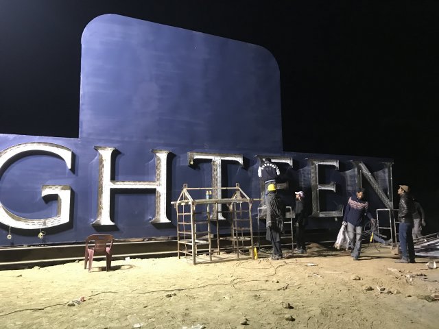 Highest Dual Billboard on Unipole Installed at Eighteen Islamabad